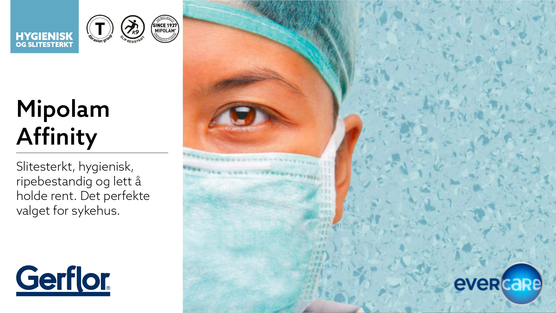 Mipolam Affinity – homogent vinylgulv av høyeste kvalitet